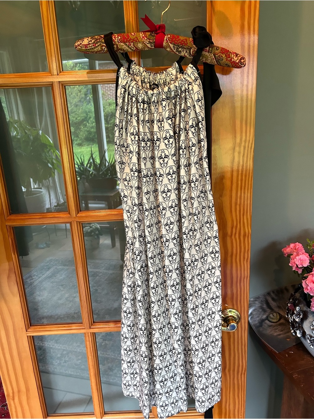 Thomas Wilde M Silk Skull Dress NWOT